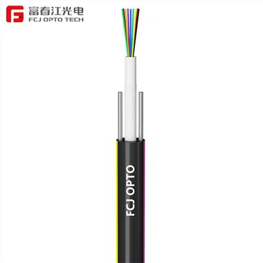 Cabo de fibra óptica monomodo GYXY com fio